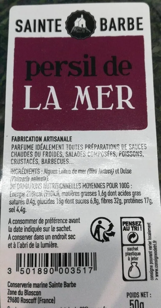 Persil de la mer