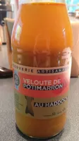Velouté de potimarron au haddock