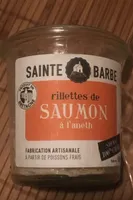 Rillettes de saumon à l'aneth