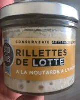 Rillettes de lotte moutarde a l'ancienne
