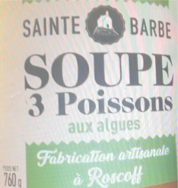 SOUPE 3 Poissons aux algues