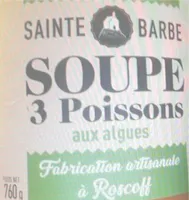 SOUPE 3 Poissons aux algues