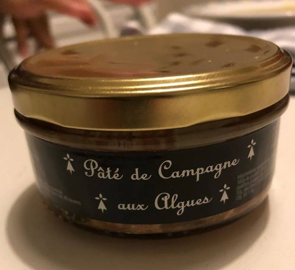 Pate de campagne aux algues