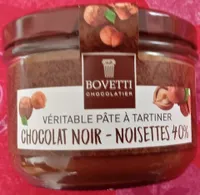 Pâte à Tartiner Noisettes Chocolat Noir