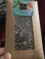 chocolat au lait ananas & noix de coco