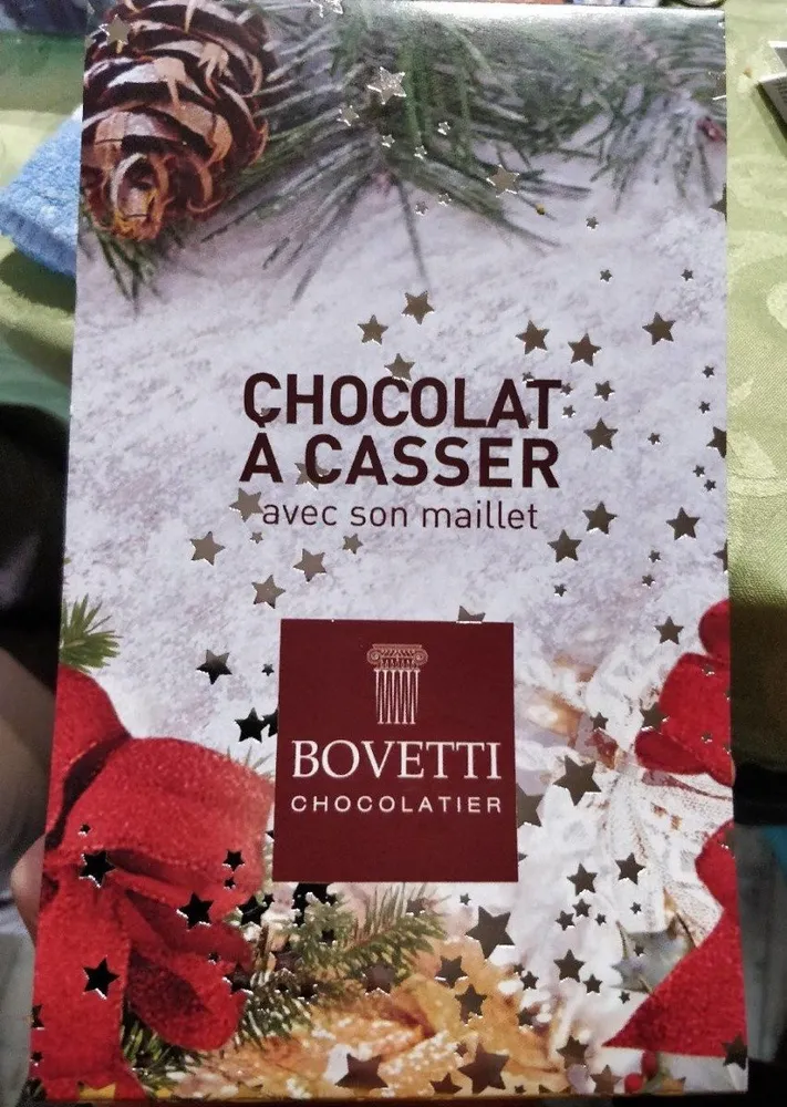 Chocolat à casser avec son maillet