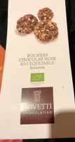 Rochers chocolat noir