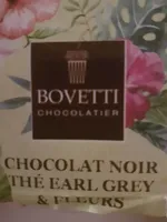 Chocolat noir au thé earl grey et fleurs