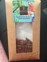 Chocolat au lait et noix de coco