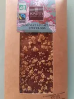 Chocolat au lait Bio Spéculoos