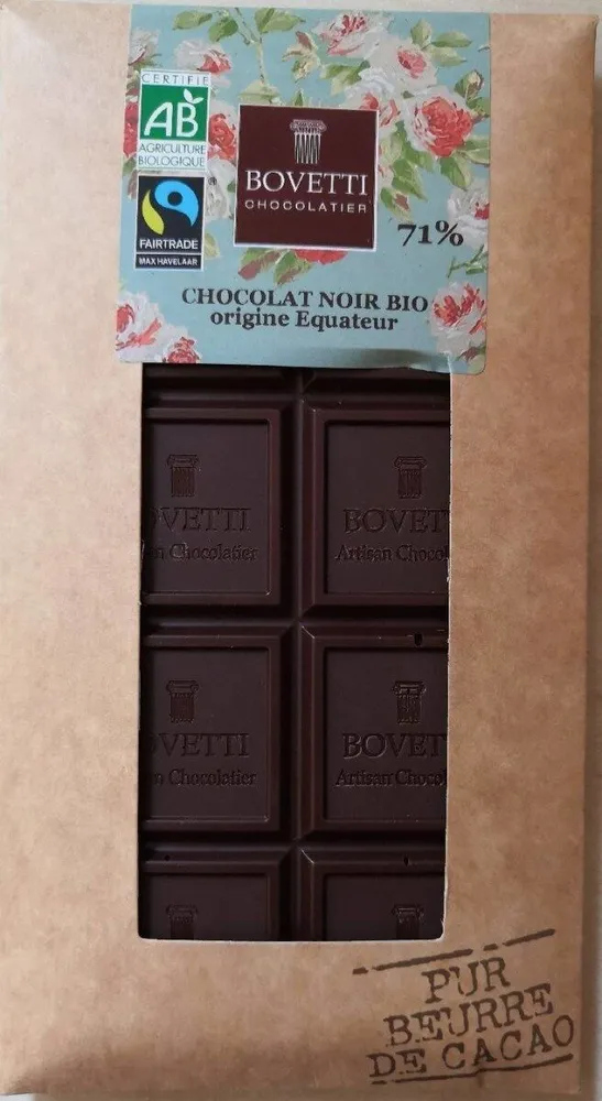 Chocolat noir Equateur 71%