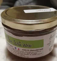 Pare à tartiner aux noix et chocolat noir