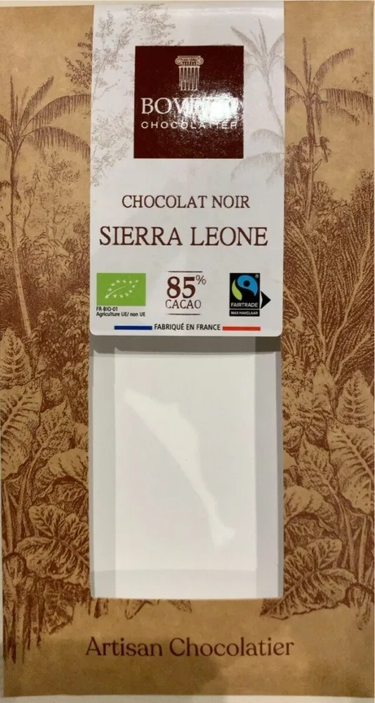 Chocolat noir Sierra Leone
