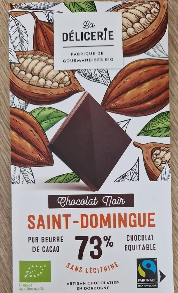 Chocolat noir Saint Domingue
