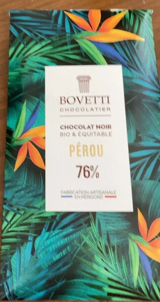 Chocolat Noir Perou76%