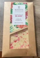 Chocolat blanc saveur framboise