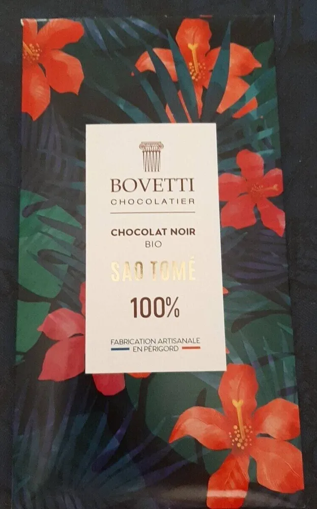 Chocolat noir bio Sao Tomé