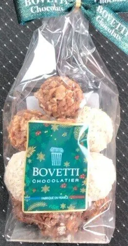 Trio de rochers chocolatés