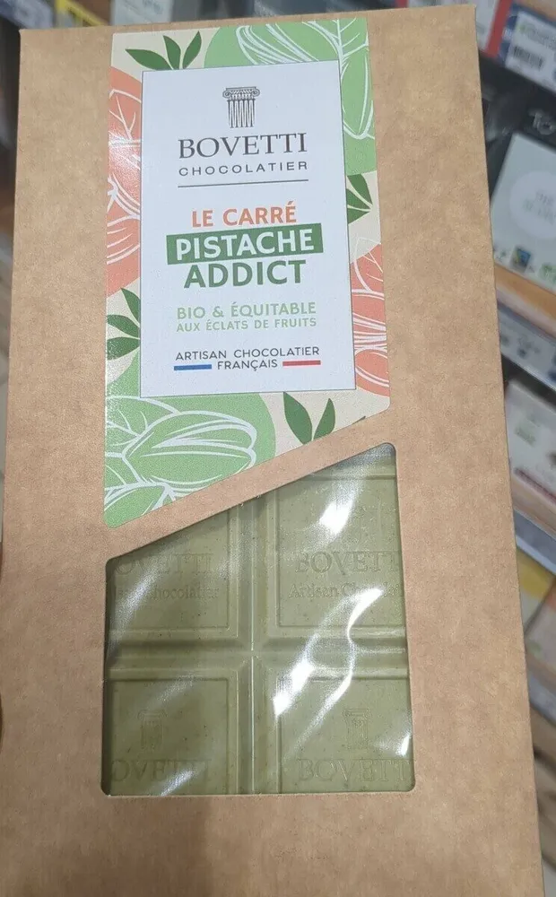 Le carré pistache