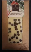 Chocolat blanc grains de café