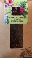 Chocolat noir piment d’espelette