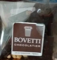 Bovetti Mendiants Dark Chocolate Squares With Dried Fruits and Nuts, 200G