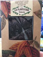 Chocolat noir the earl grey & fleurs