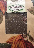 Chocolat au lait caramel et sel de guerande
