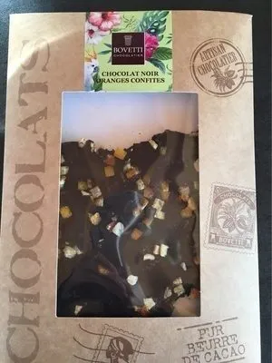 Chocolat noir oranges confites