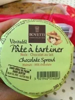 Pate à tartiner noix chocolat lait