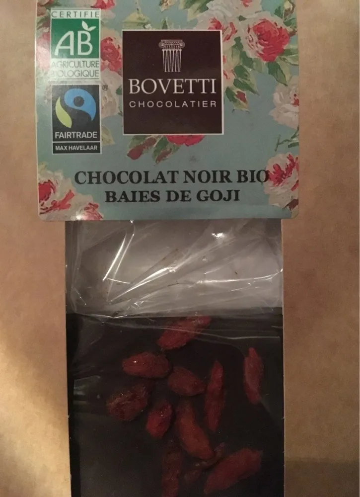 Bovetti Pure Chocolade Met Goji Bessen
