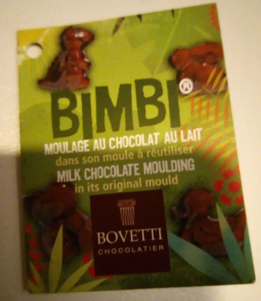 Biimby ours en chocolat