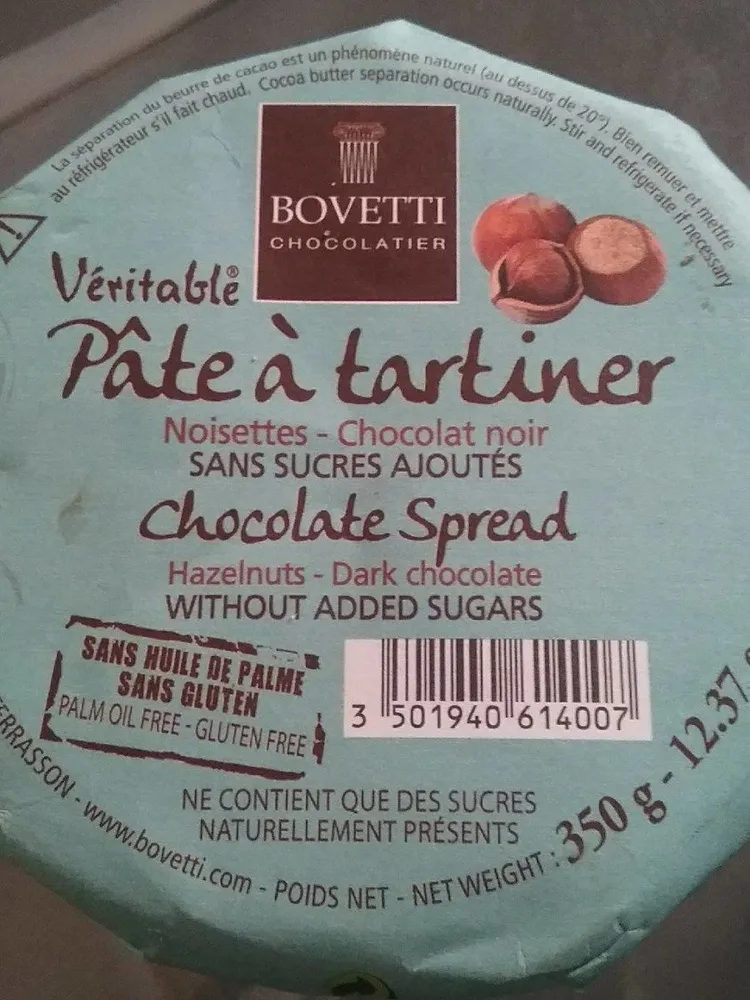Pâte à tartiner