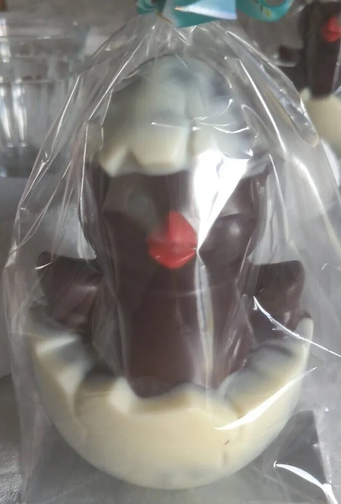 chocolat BOHETTI poussin chocolat noir
