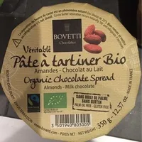 Pâte à tartiner amandes chocolat au lait