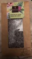 Tablette chocolat noir noix de coco
