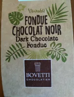 Fondue chocolat noir