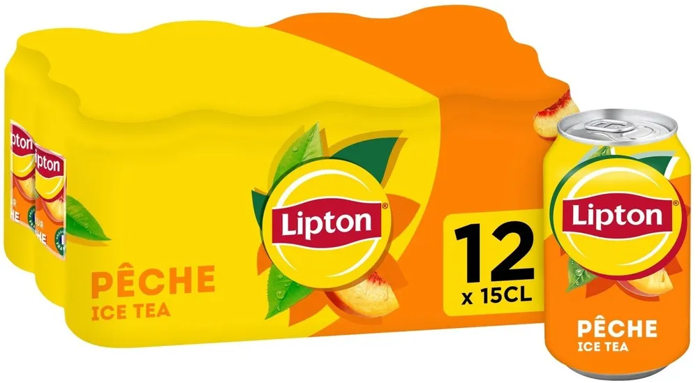 Lipton Ice Tea saveur pêche 12 x 15 cl
