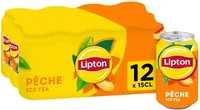 Lipton Ice Tea saveur pêche 12 x 15 cl