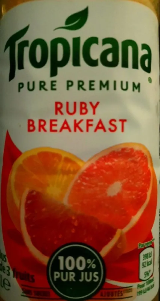 Tropicana Ruby Breakfast