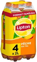 Lipton Ice Tea saveur pêche format familial 4 x 2 L