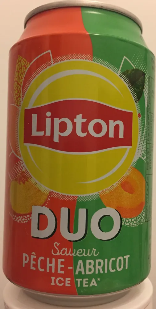 Thé glacé saveur pêche abricot