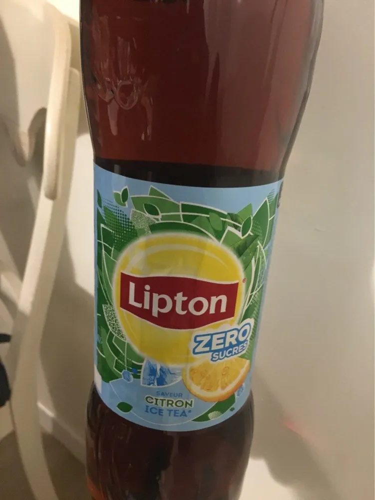 Ice tea citron zéro sucres