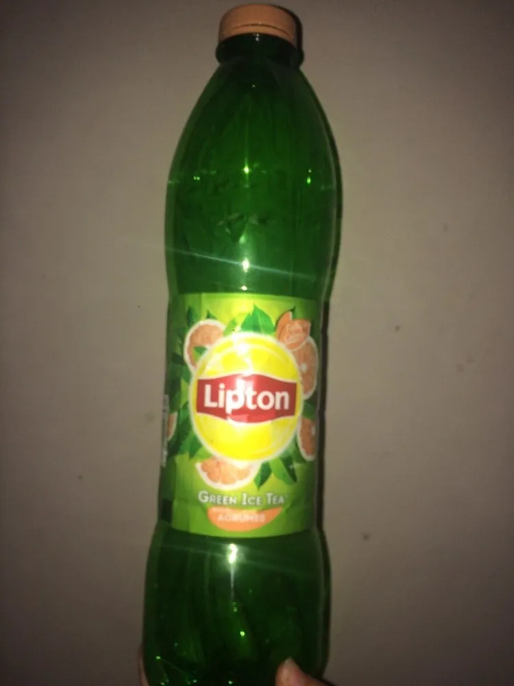 Green ice tea agrumes