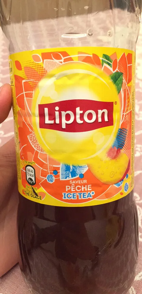 Ice tea saveur pêche