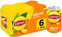 Lipton Ice Tea saveur pêche 6 x 33 cl