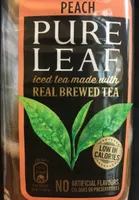 Thé glacé pêche