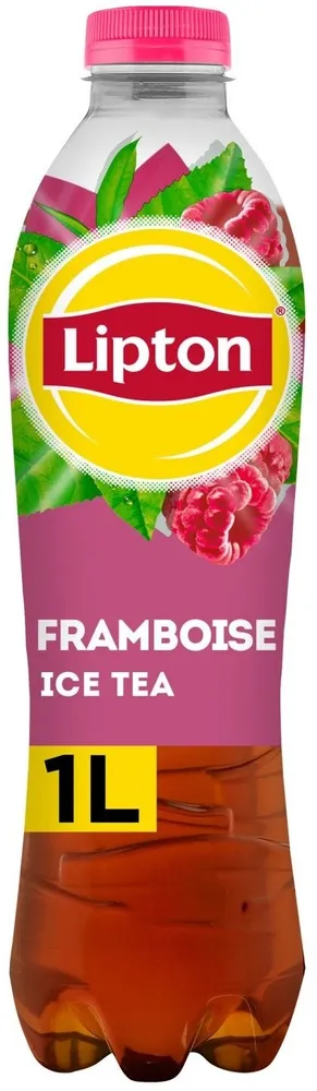 Ice tea saveur framboise