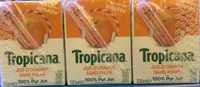 Jus d'orange sans pulpe