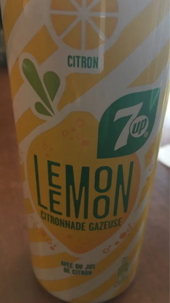 7UP Lemon Lemon Citronnade gazeuse citron 33 cl